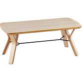 Folia Coffee Table in Natural Wood